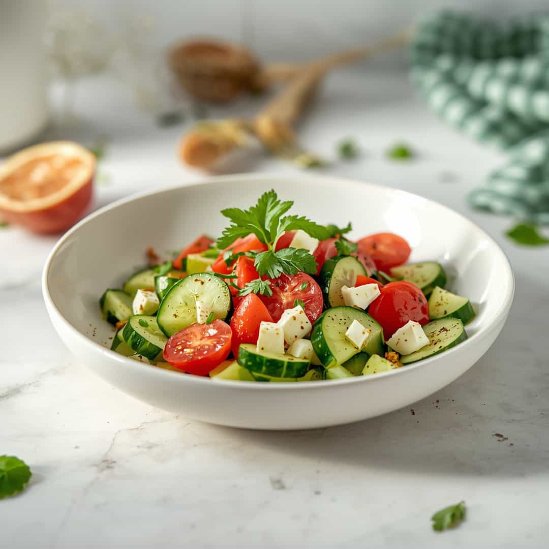 Refreshing Greek Cucumber Salad