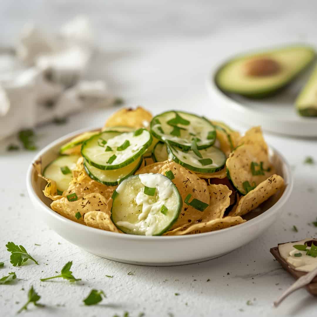 Refreshing Ranch Cucumber Chips 2 Refreshing Ranch Cucumber Chips
