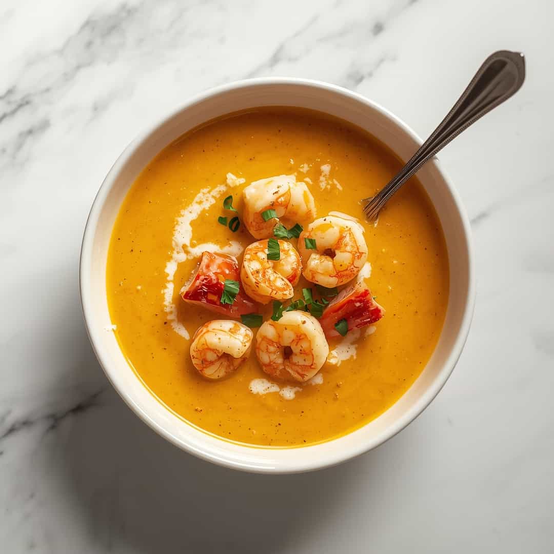 Rich Crab and Shrimp Bisque