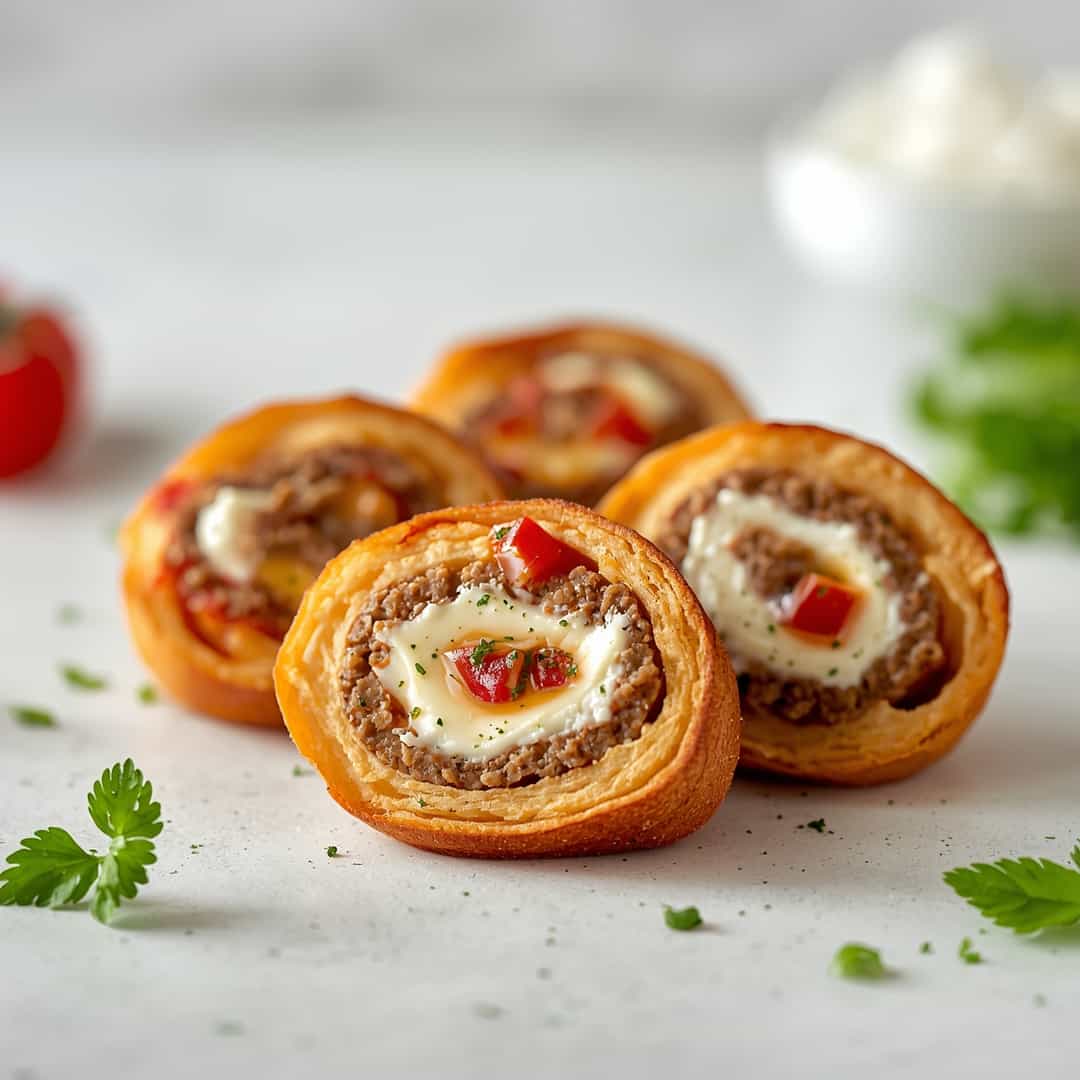 Sausage Cream Cheese Pinwheels