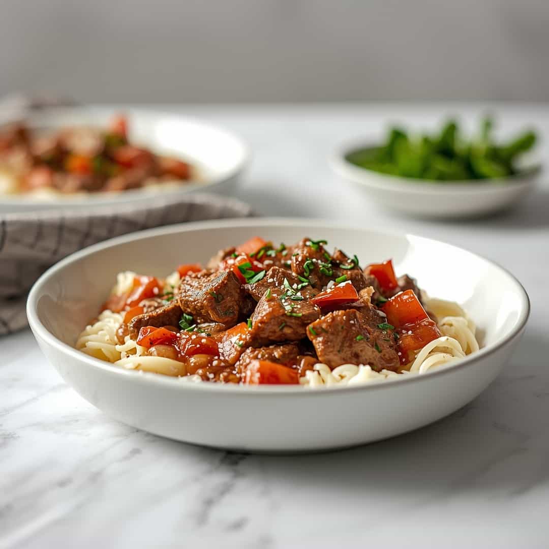 Slow Cooker Beef Manhattan