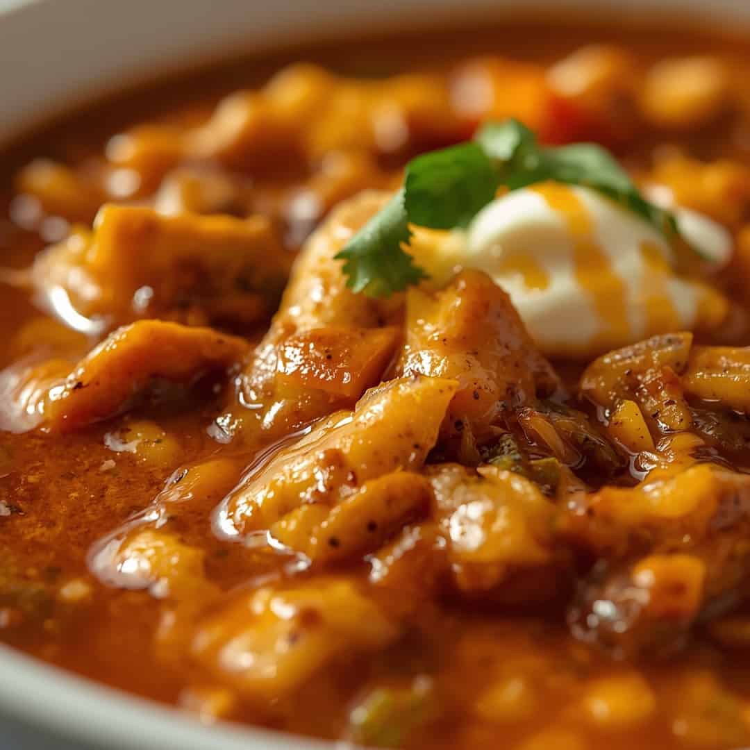 Slow Cooker Chicken Tortilla Soup