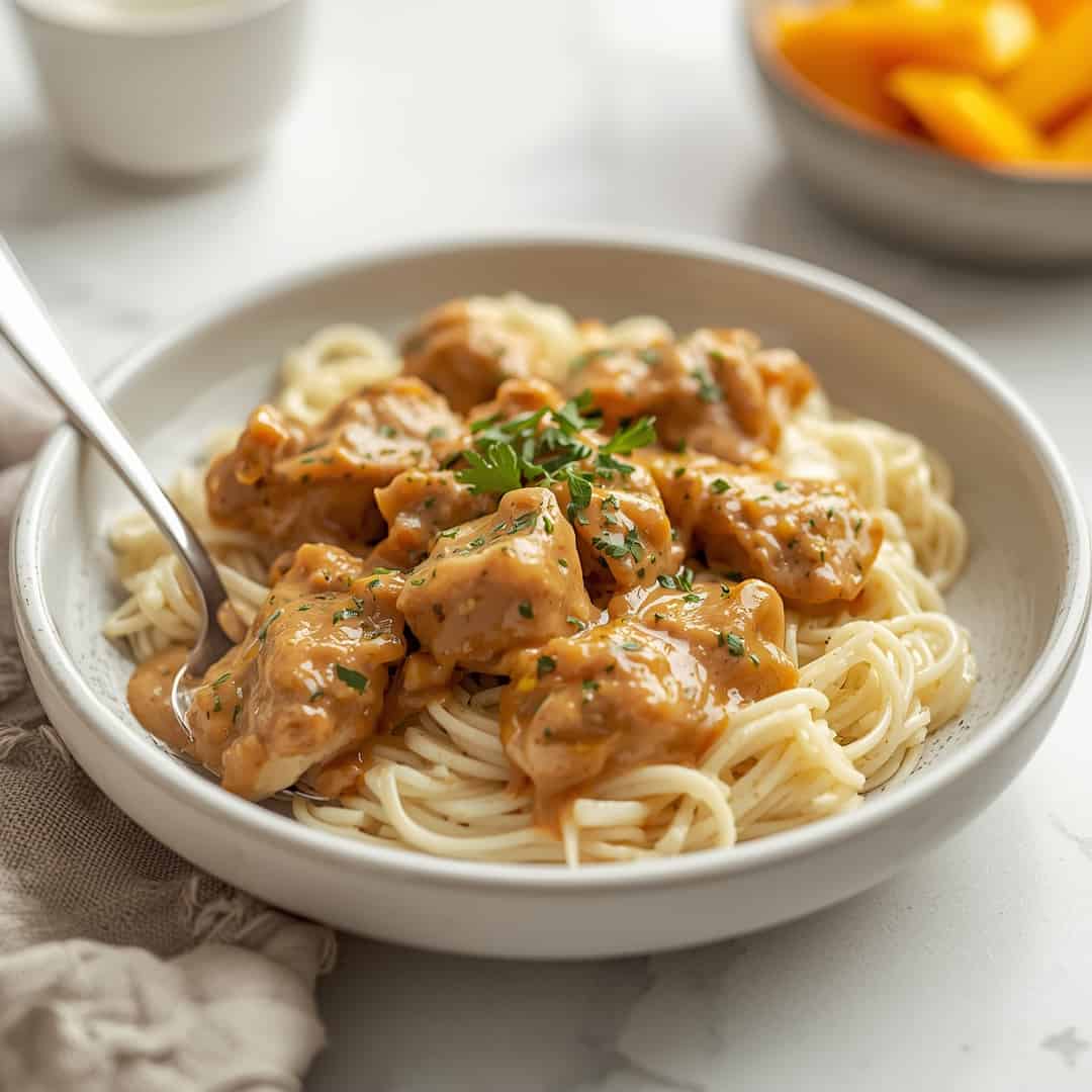 Slow Cooker Creamy Chicken and Gravy