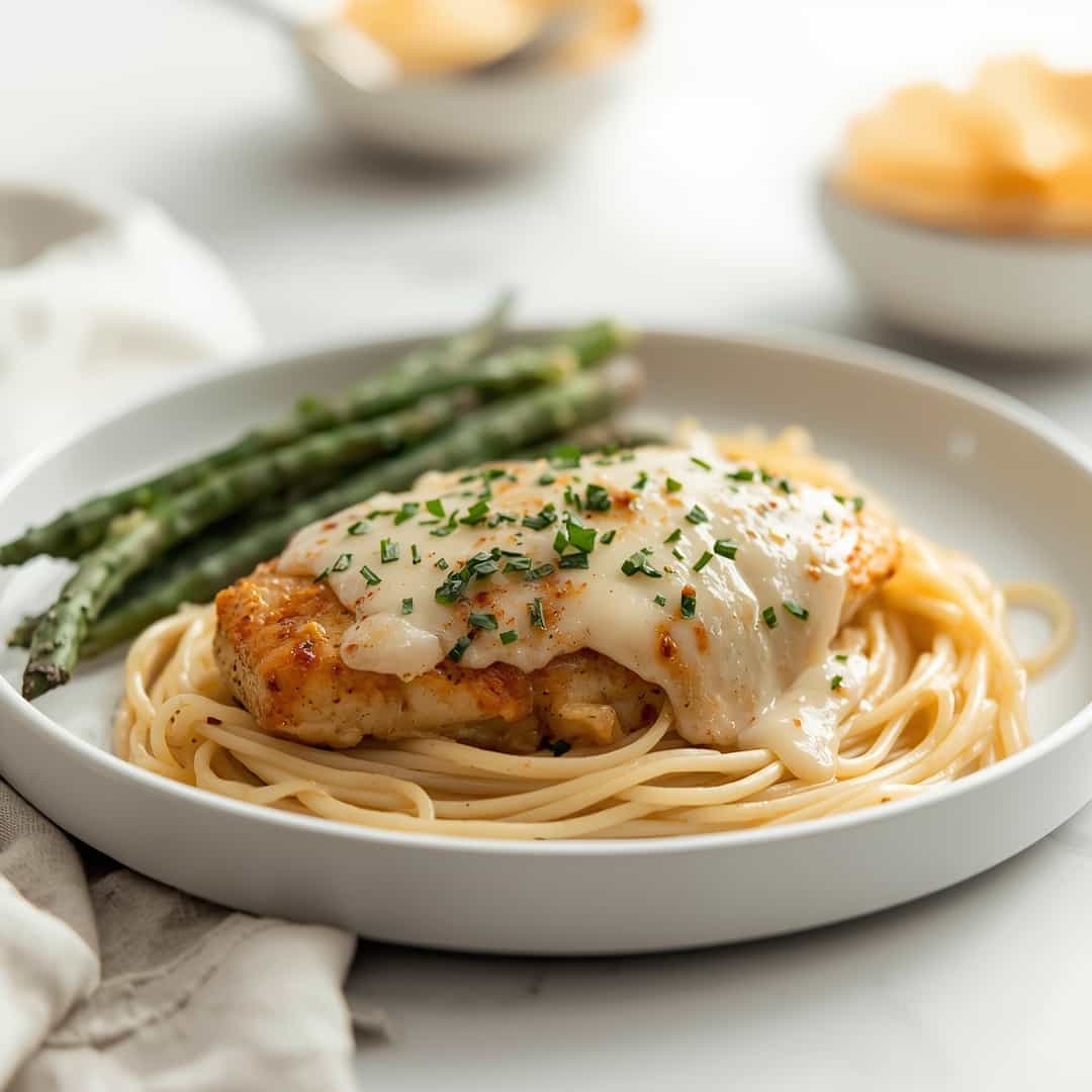 Slow Cooker Garlic Parmesan Chicken