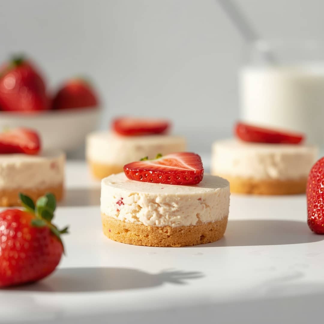 Soft Strawberry Cheesecake Cookies