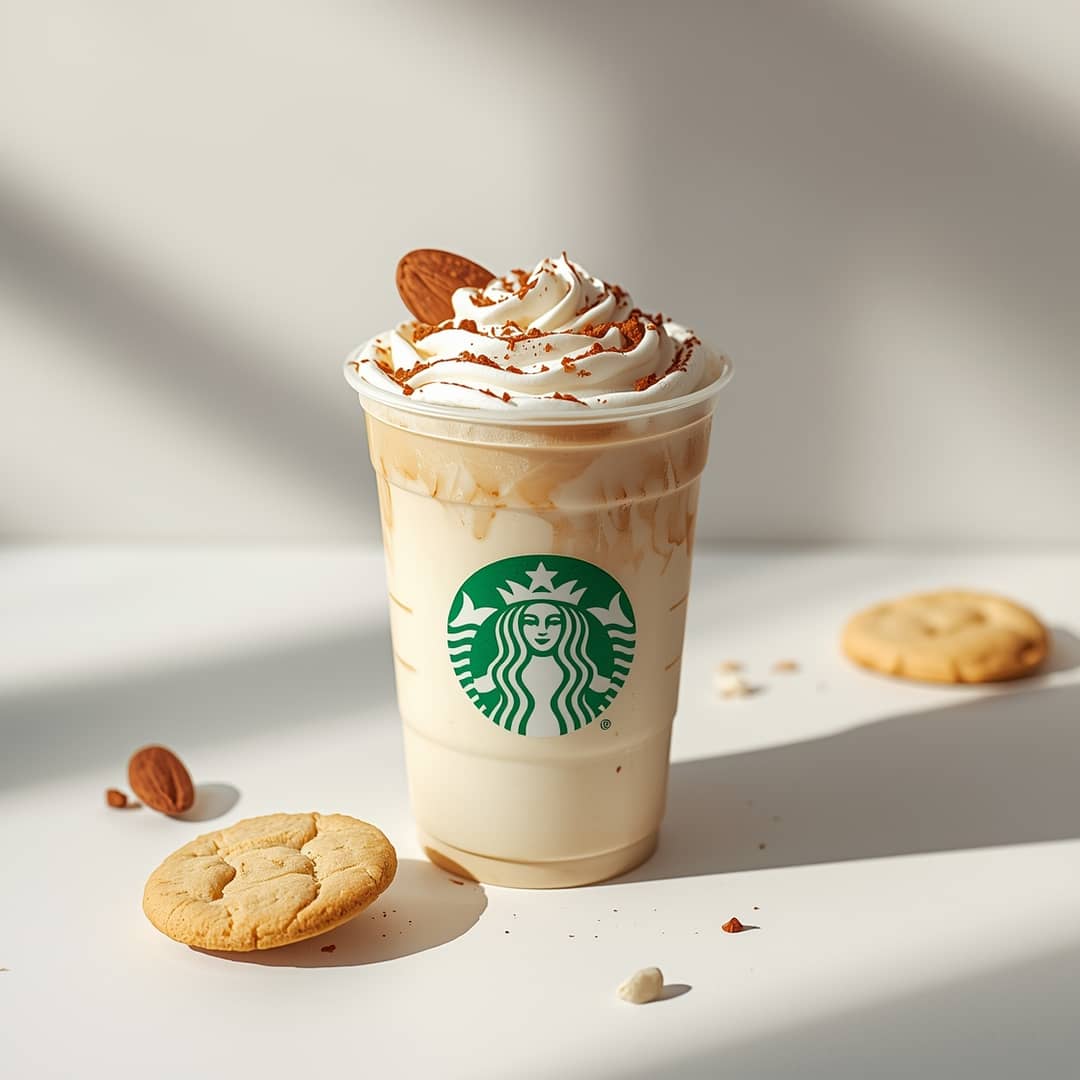 Starbucks Sugar Cookie Almond Milk Latte