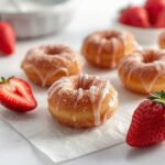 Strawberry Glazed Donut Holes Tiny Bites