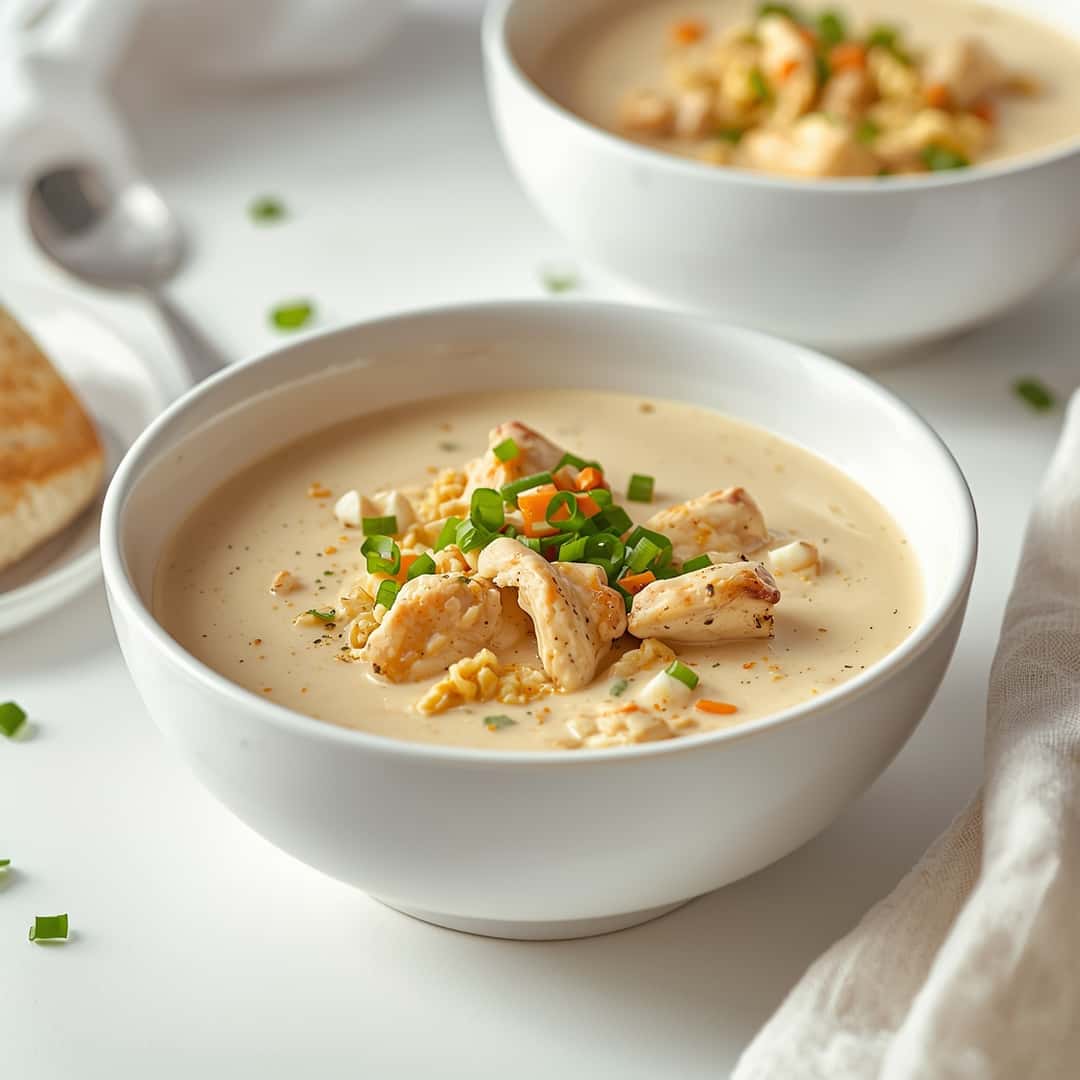 Super Creamy Crack Chicken Soup