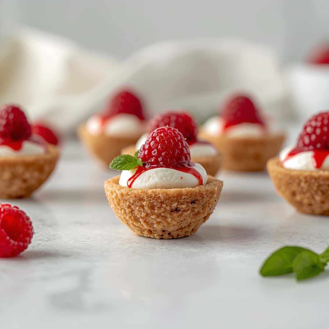 Sweet Raspberry Cream Cheese Bites