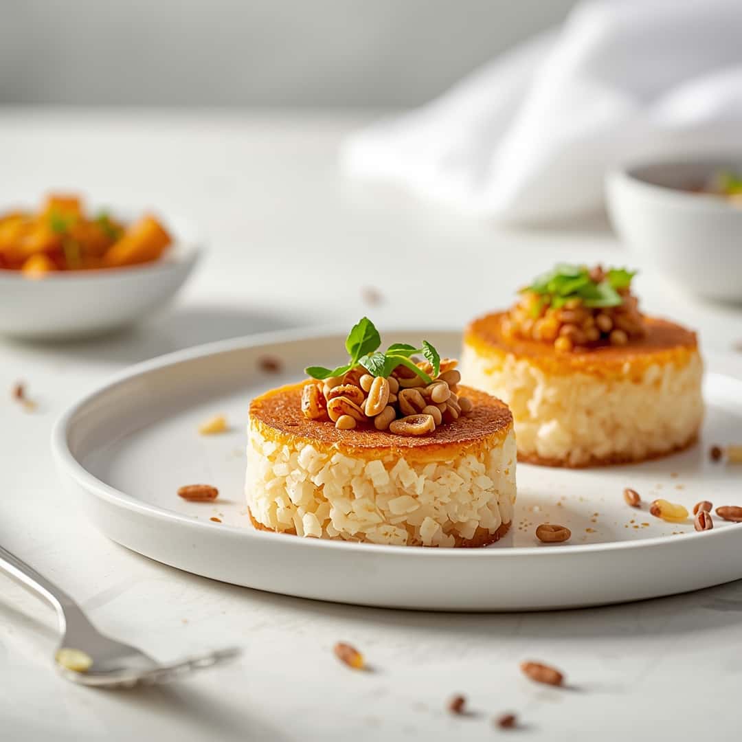 Sweet Savoury Rice Cake Toppings