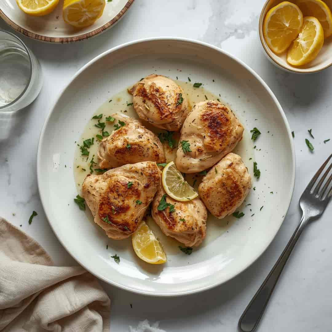 Tender Greek Lemon Chicken