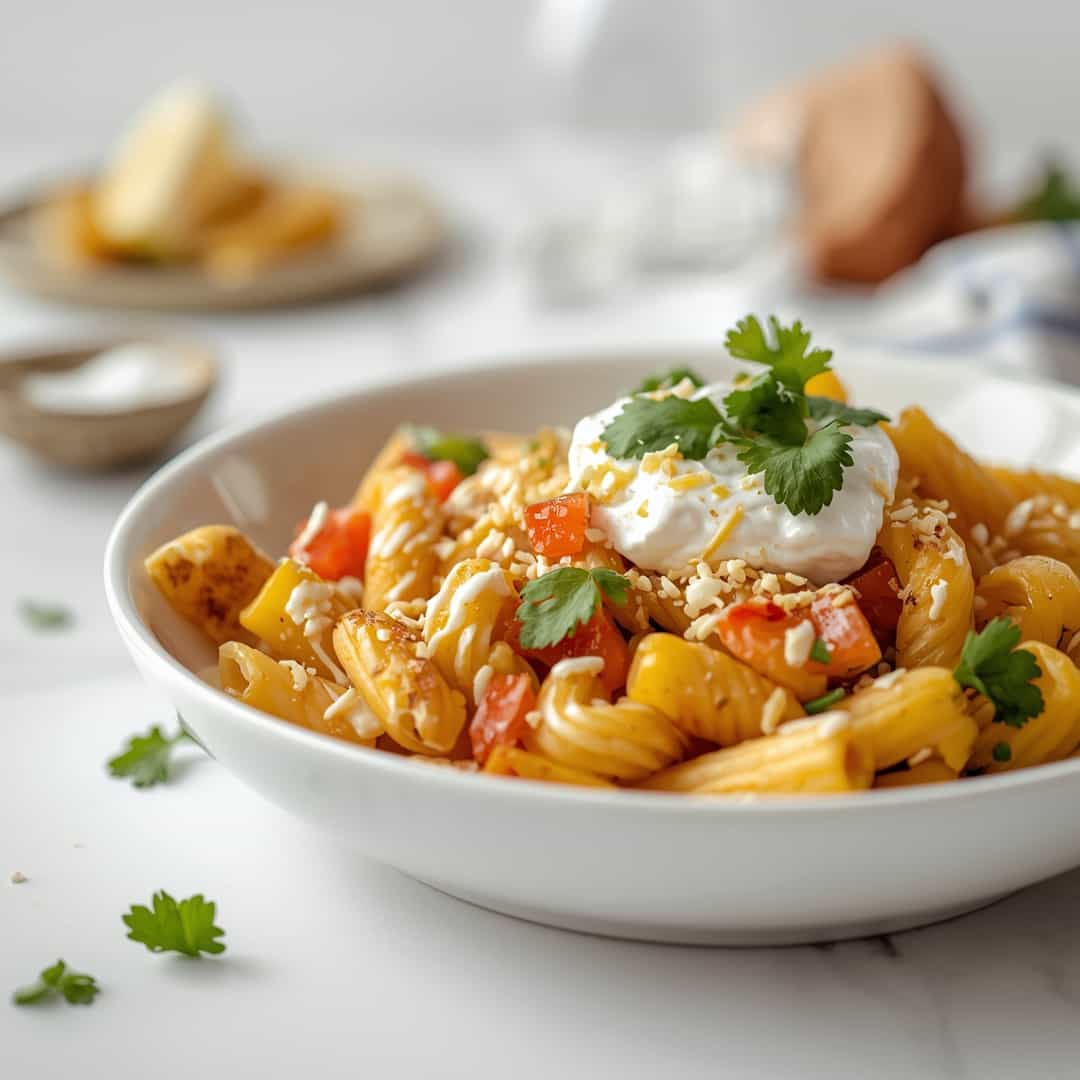 The Best Mexican Street Corn Pasta Salad Zesty Creamy