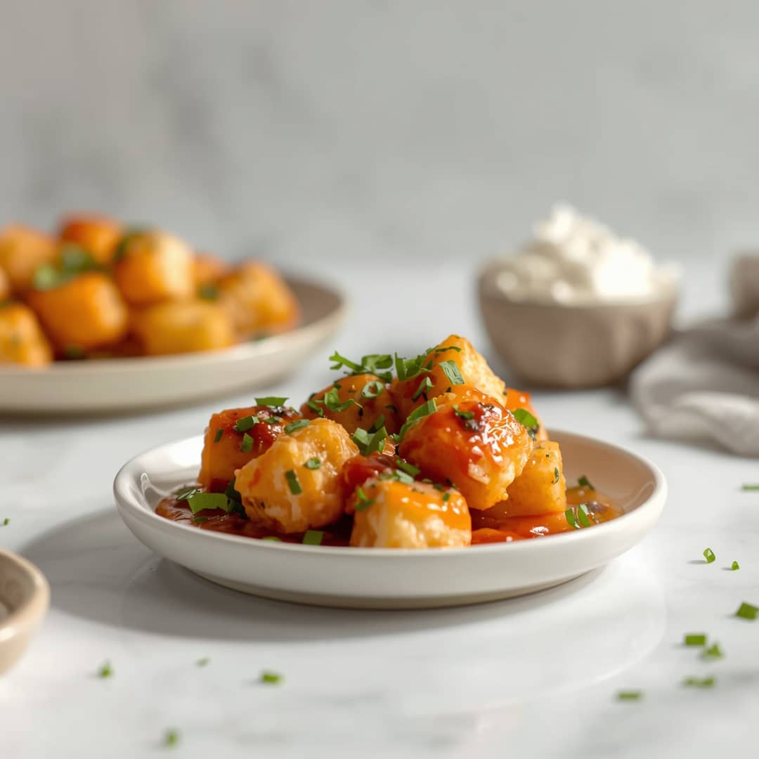 Two Ingredient Cottage Cheese Tots