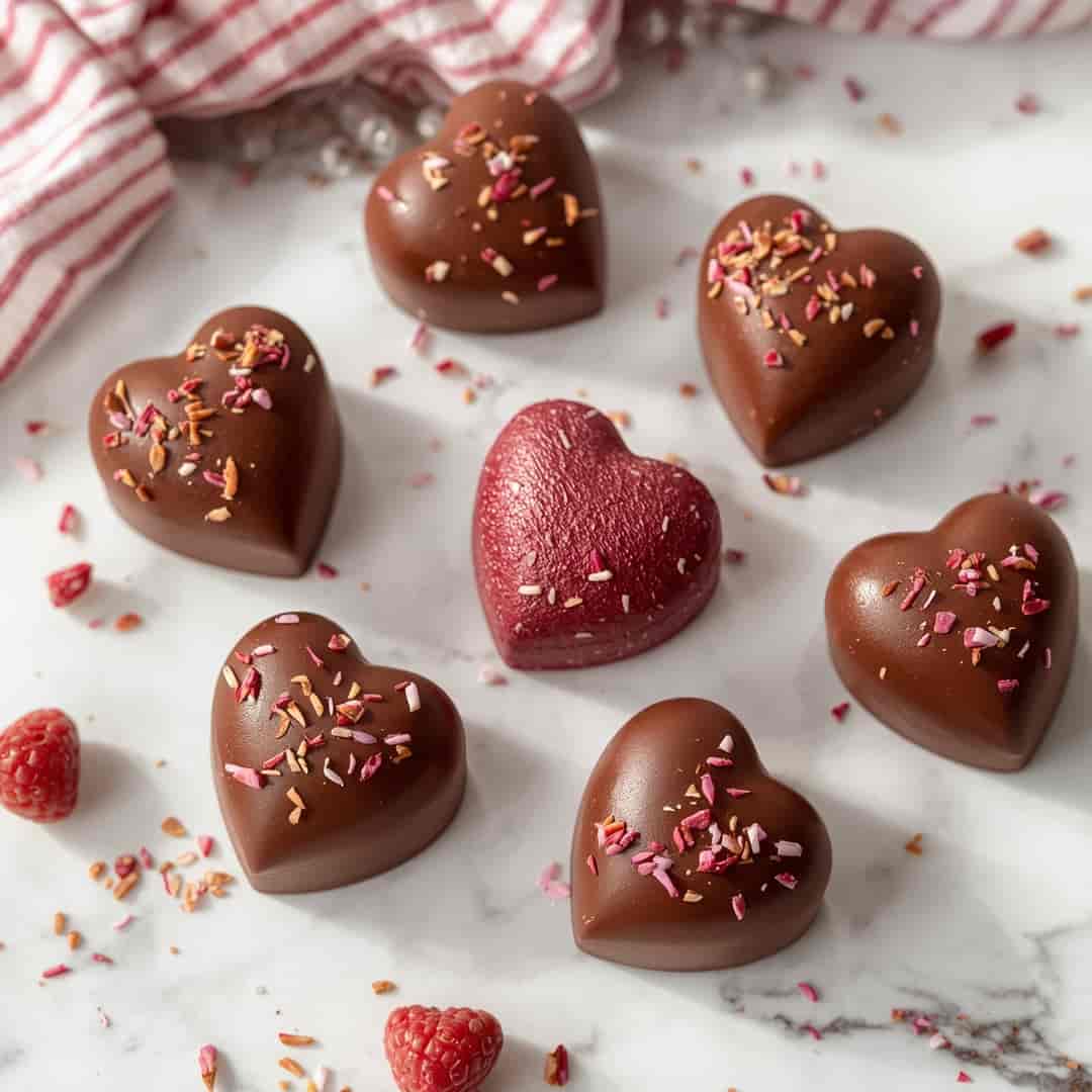 Valentine Chocolate Favors