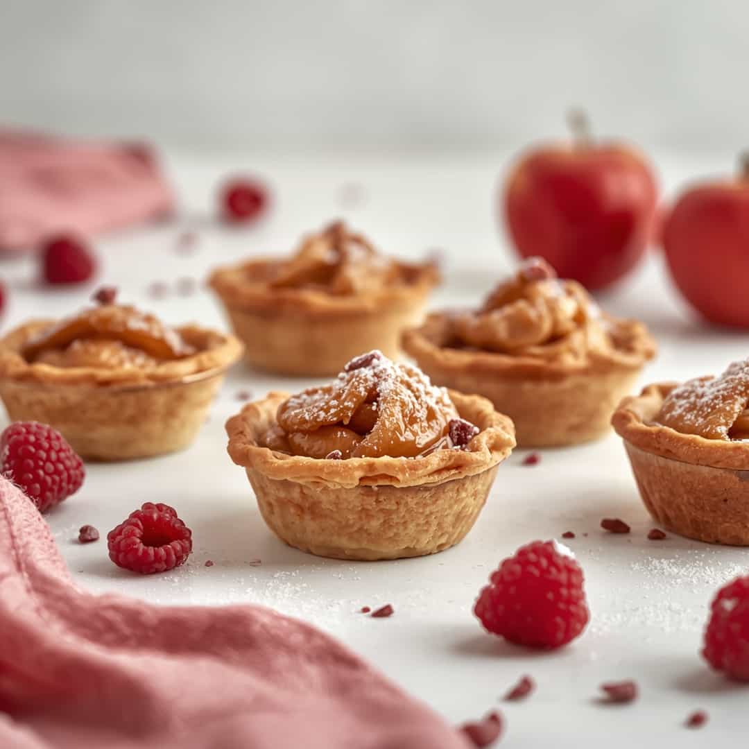 Valentine's Day Mini Apple Pies