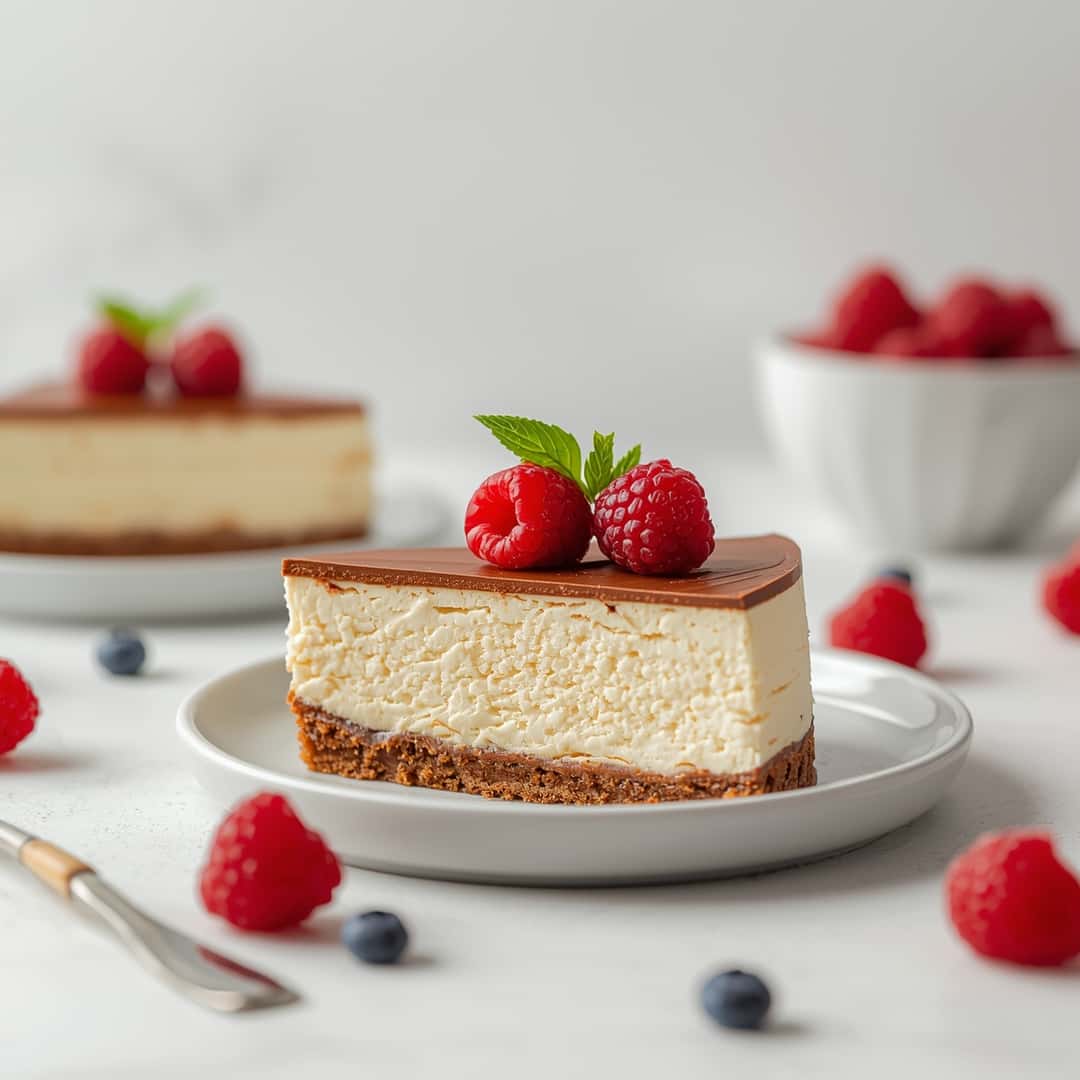 White Chocolate Raspberry Cheesecake 2 White Chocolate Raspberry Cheesecake