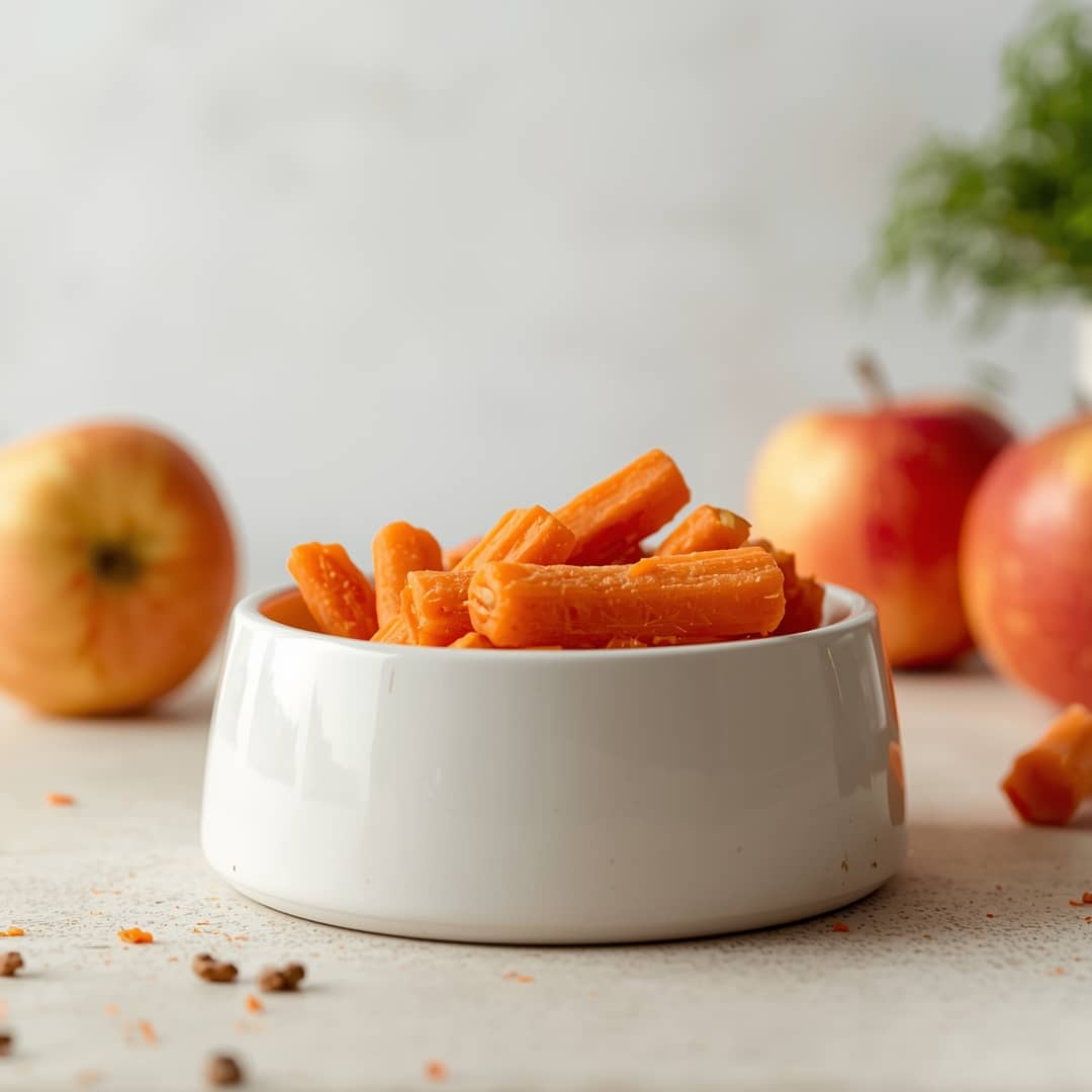 Apple Carrot Chew Sticks for Dogs