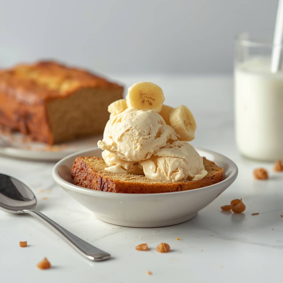 Banana Bread Ice Cream 2 Banana Bread Ice Cream
