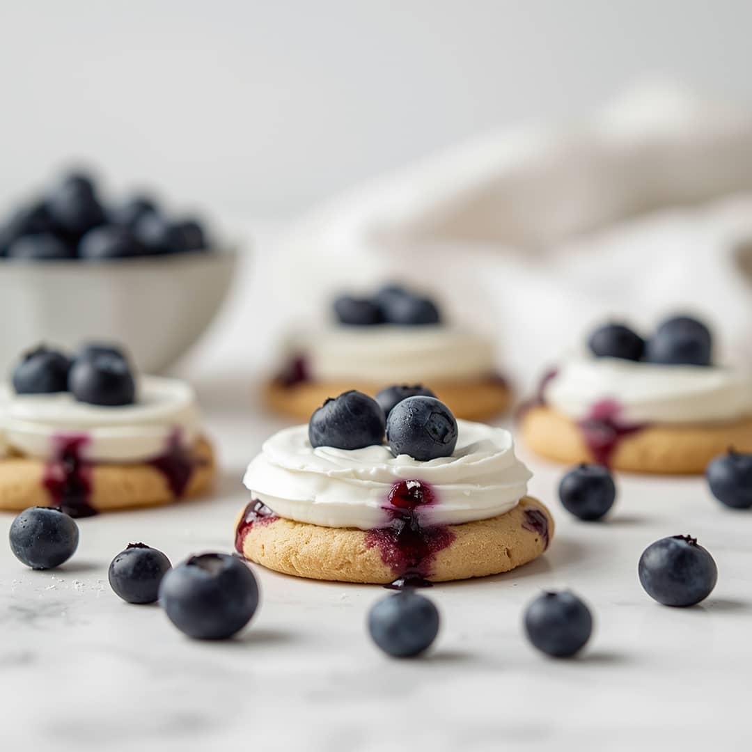 Blueberry Cream Cheese Cookies Recipe