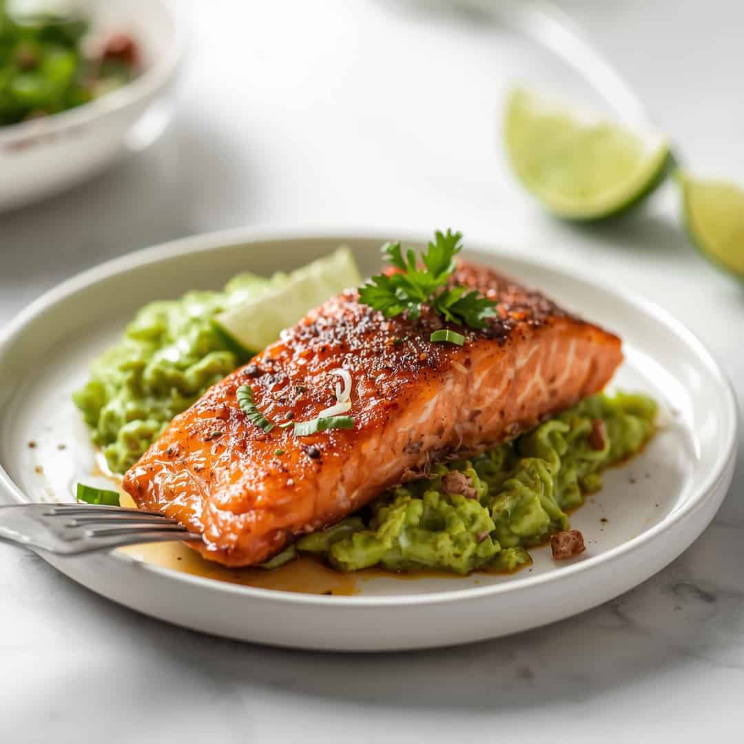 Cajun Salmon Avocado Lime
