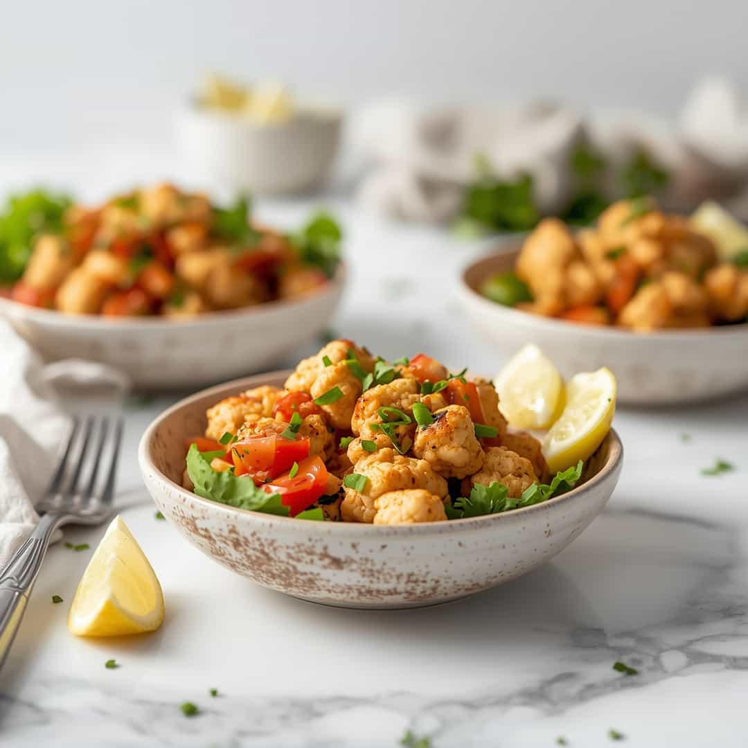 Cauliflower Shawarma Bowls Recipe 2 Cauliflower Shawarma Bowls Recipe