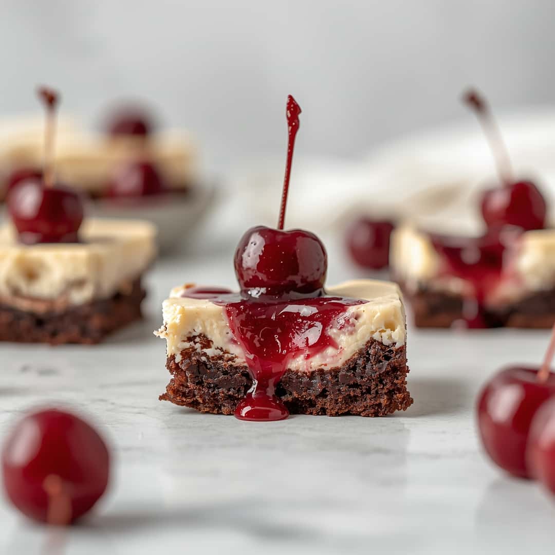 Cherry Cheesecake Brownies