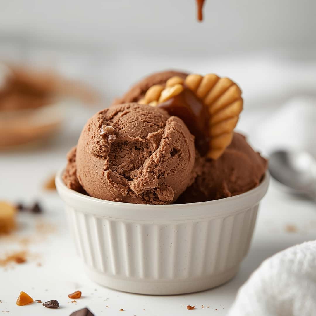 Chocolate Peanut Butter Ice Cream