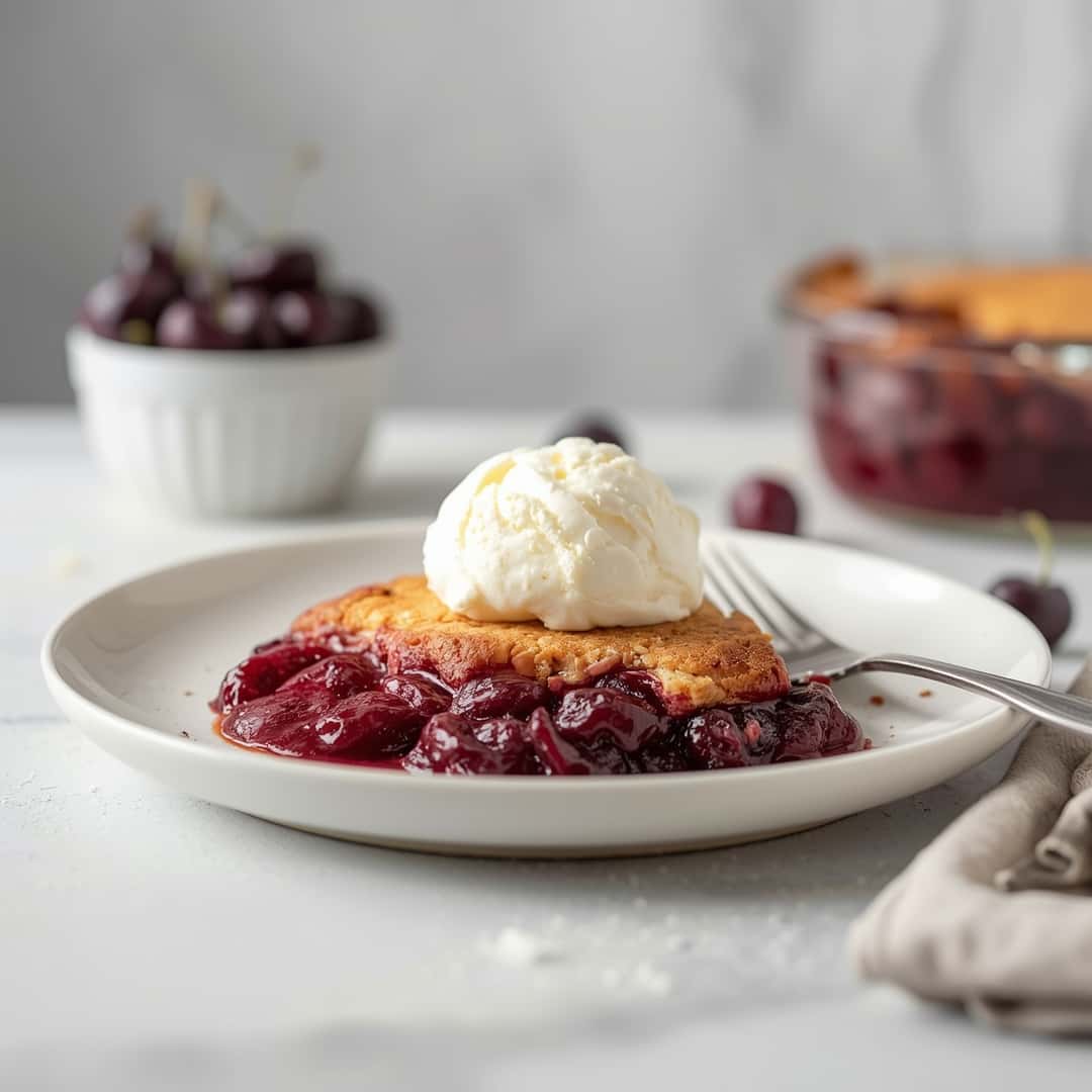Classic Cherry Cobbler