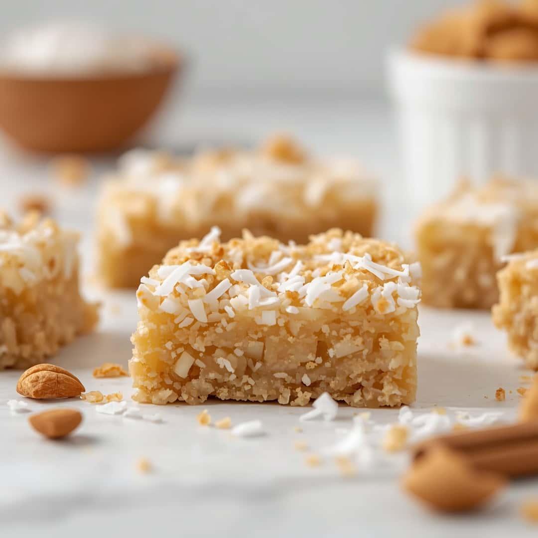 Coconut Bars Recipe Sweet Chewy Irresistible