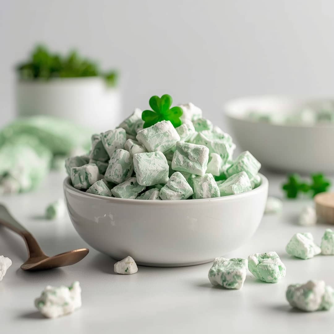 Crazy Yummy Saint Patrick's Day Puppy Chow