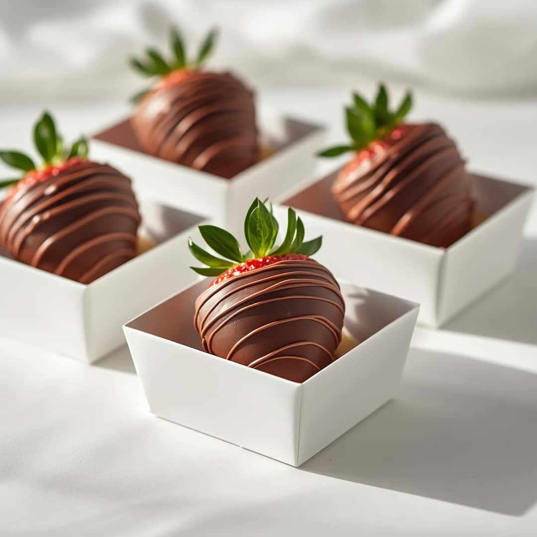 Customized Boxes for Chocolate Covered Strawberries 2 Customized Boxes for Chocolate Covered Strawberries