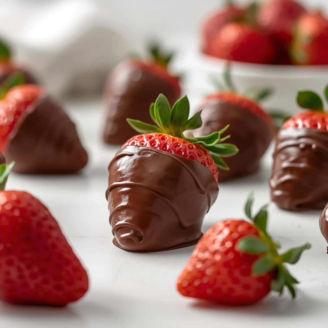DIY Homemade Chocolate Dipped Strawberries