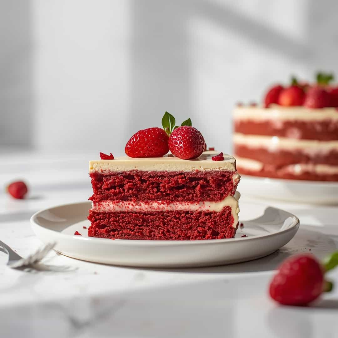 Decadent Red Velvet Cheesecake Layer Cake