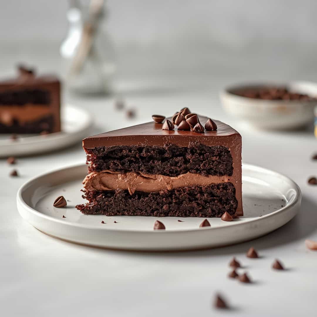 Decadent Triple Chocolate Cake
