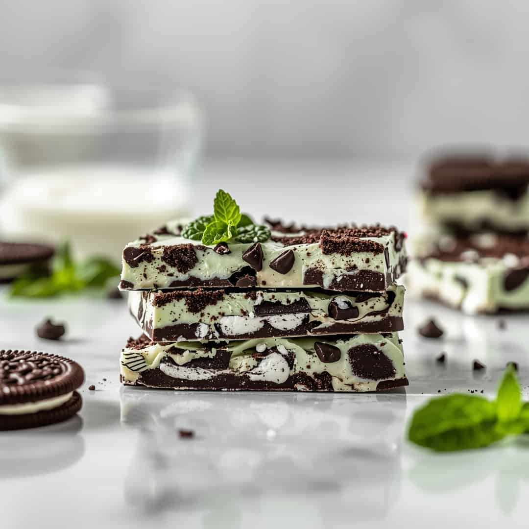 Delicious Mint Oreo Bark Recipe