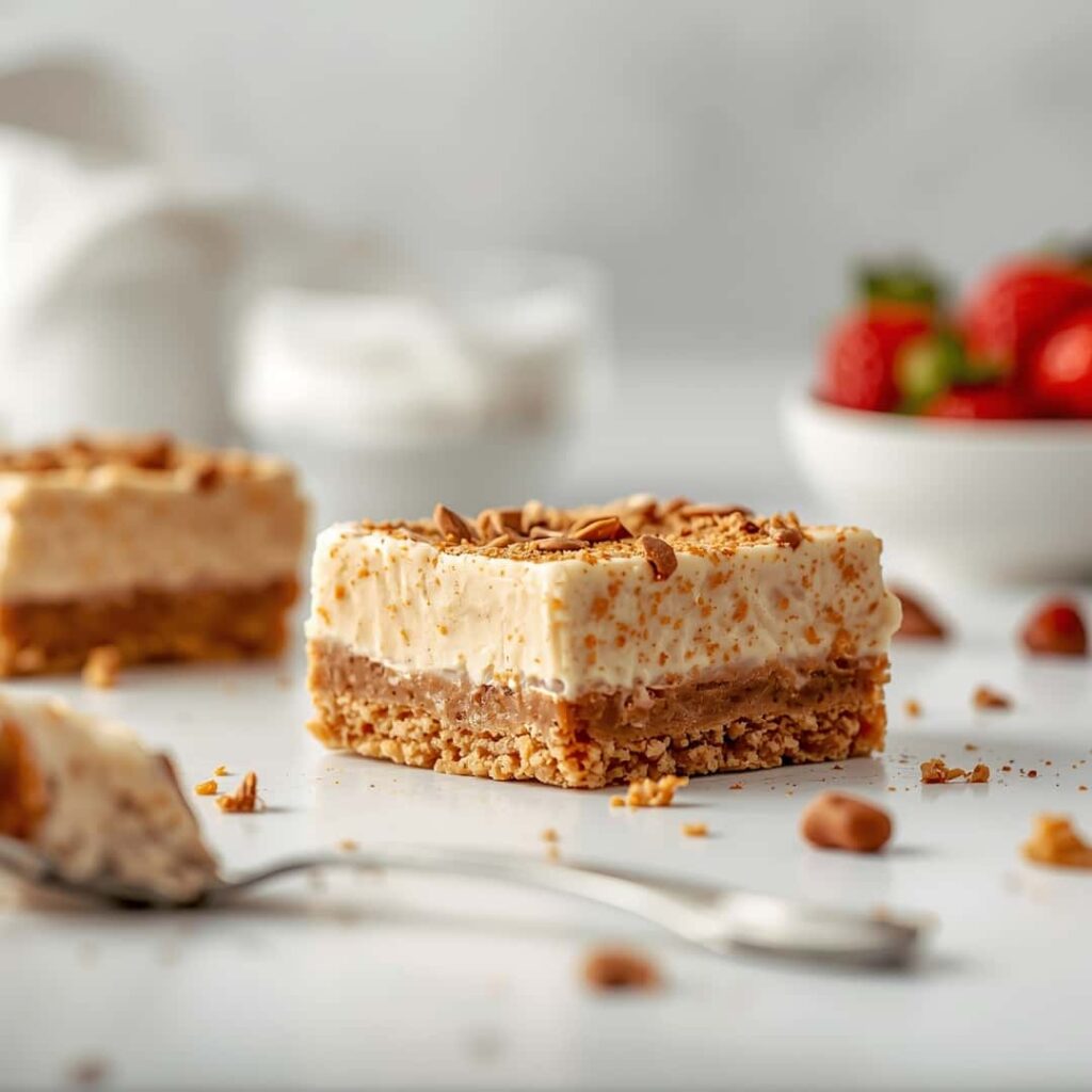 Delicious Peanut Butter Frozen Yogurt Bars Recipe