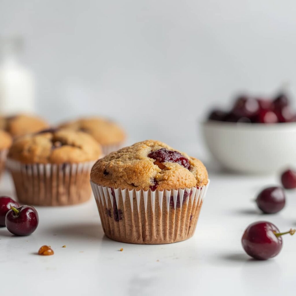 Dried Tart Cherry Muffins