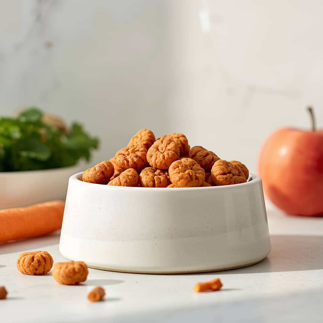Easy Carrot Apple Crunchies for Dogs