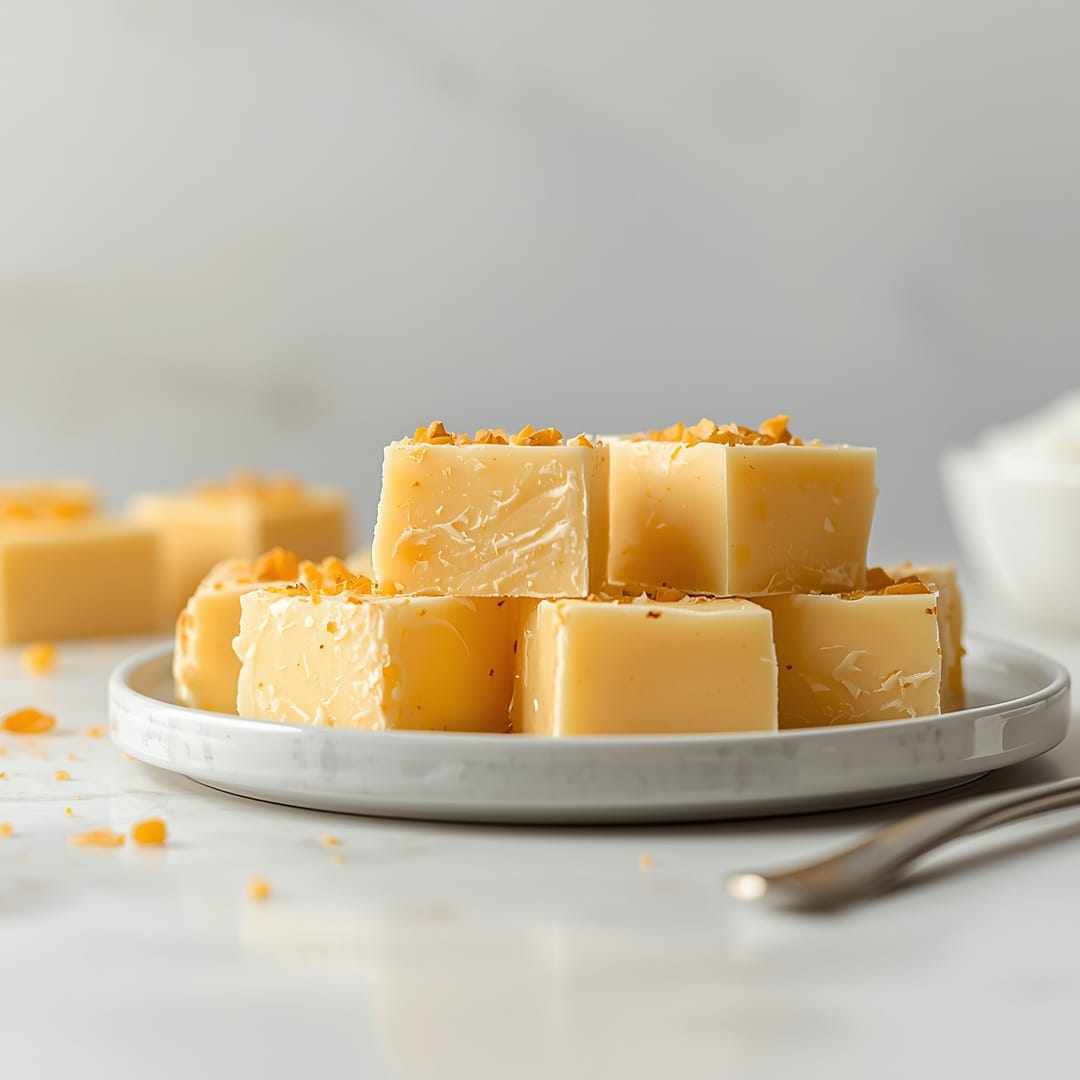 Easy Creamsicle Fudge