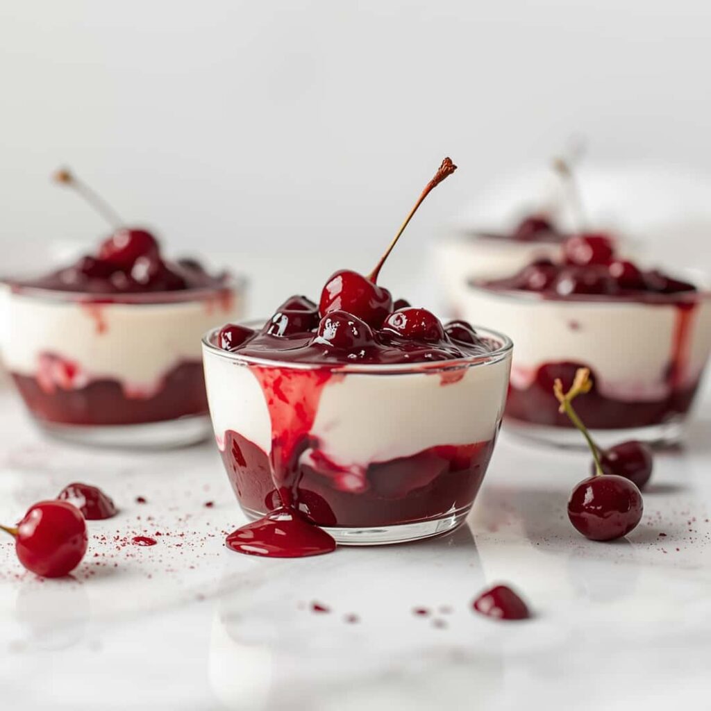 Easy No-Bake Cherry Cream Cheese Dessert