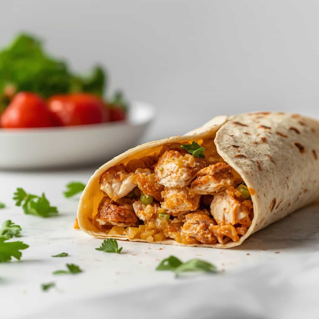 Healthy Chicken Crunch Wrap Recipe Crisp