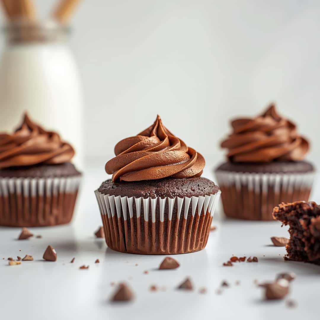 Heavenly Brownie Cupcakes