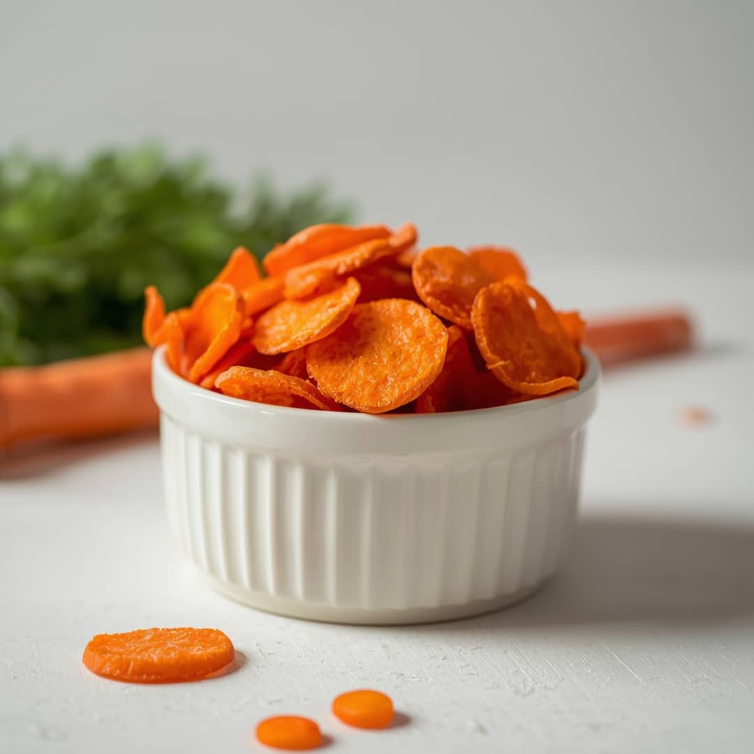 Homemade Carrot Chips for Dogs