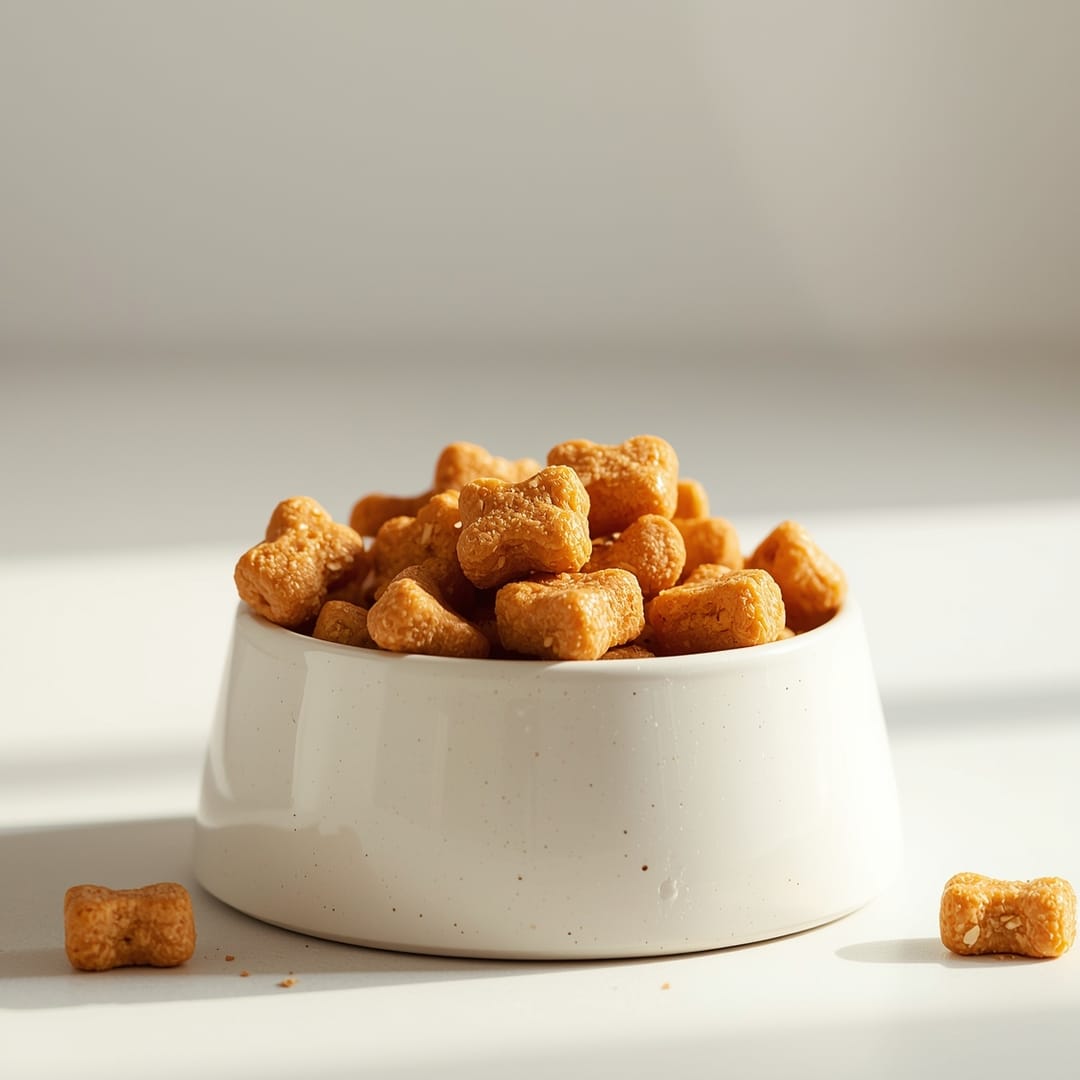 Homemade Cheese Oats Mini Dog Treats 2 Homemade Cheese Oats Mini Dog Treats