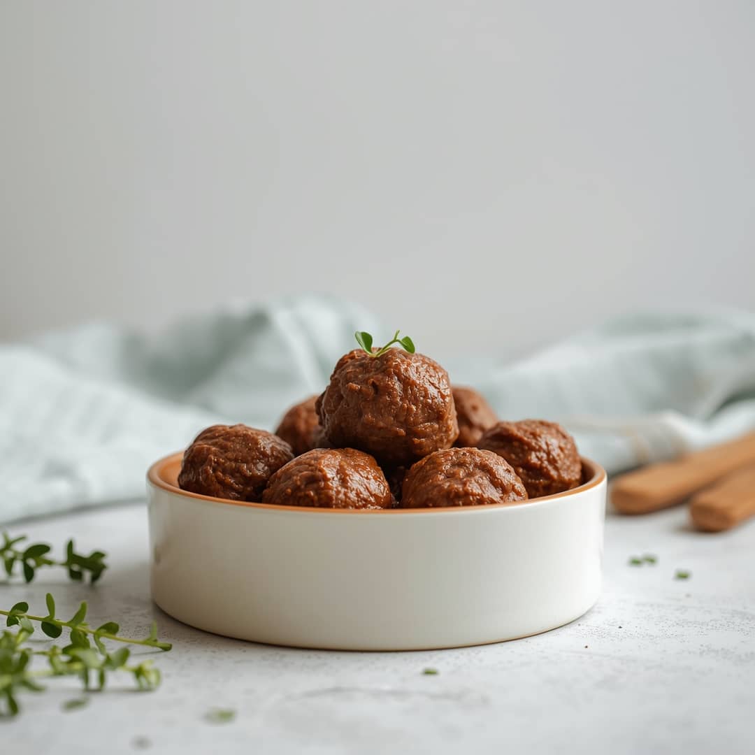 Homemade Meatballs for Dogs 2 Homemade Meatballs for Dogs