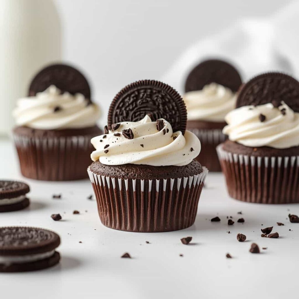 Homemade Oreo Cupcakes