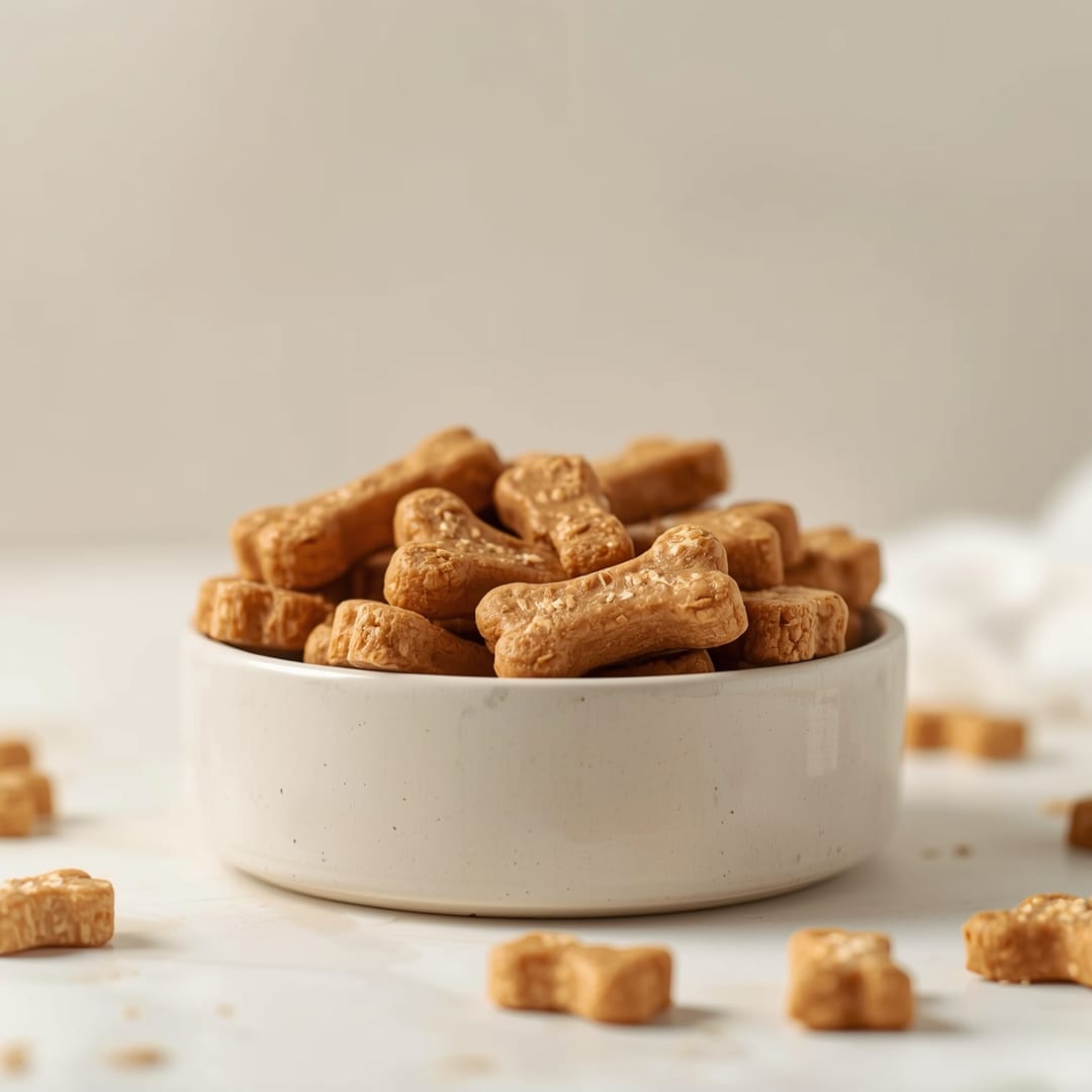 Homemade Peanut Butter Dog Treats 2 Homemade Peanut Butter Dog Treats