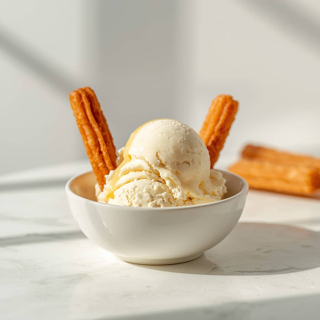 Irresistible Churro Ice Cream 2 Irresistible Churro Ice Cream