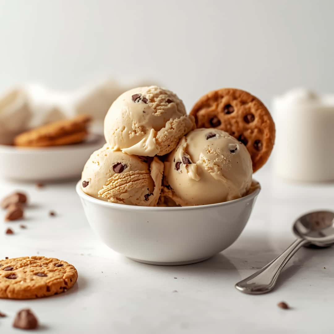 Irresistible Homemade Cookie Dough Ice Cream