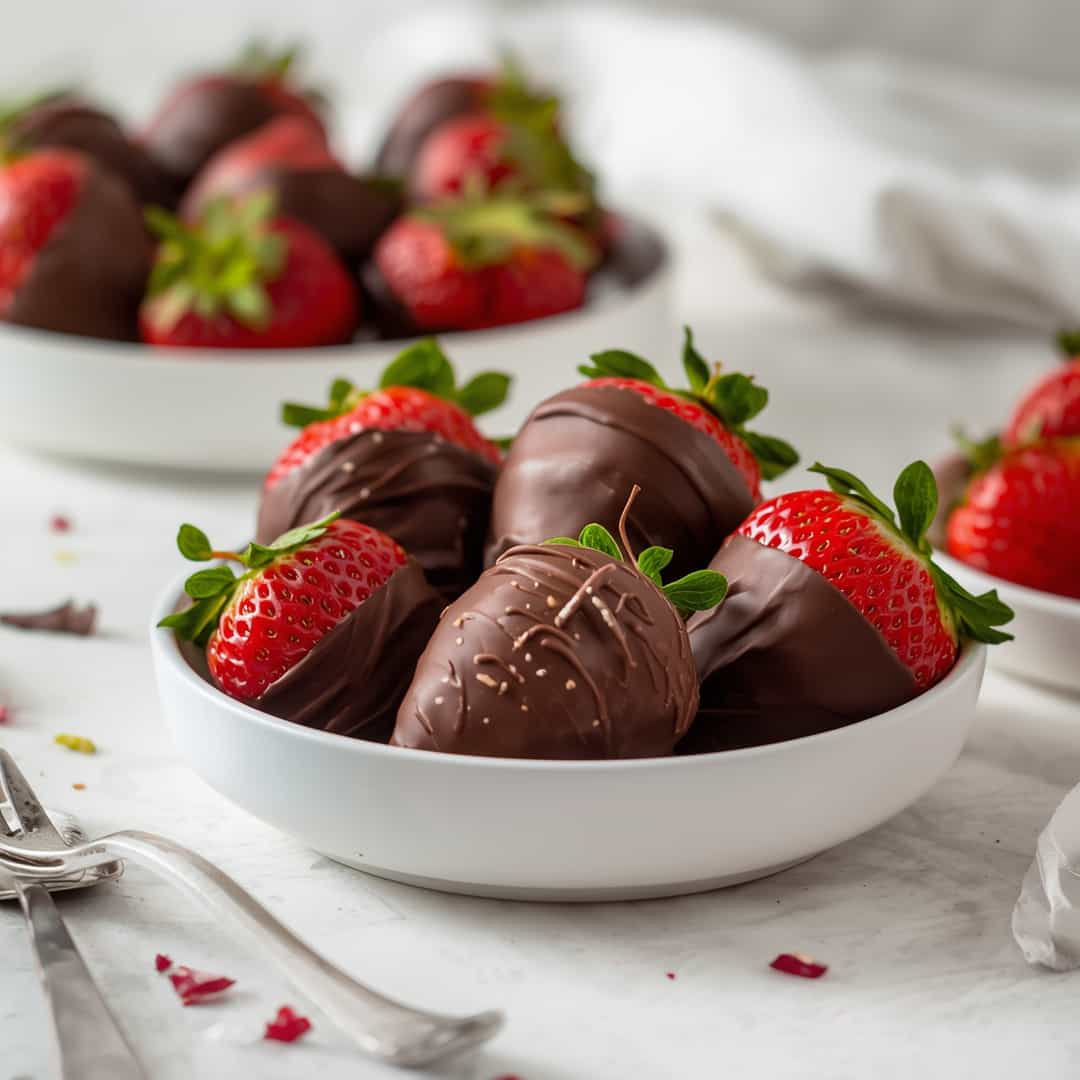 Keto Chocolate Covered Strawberries